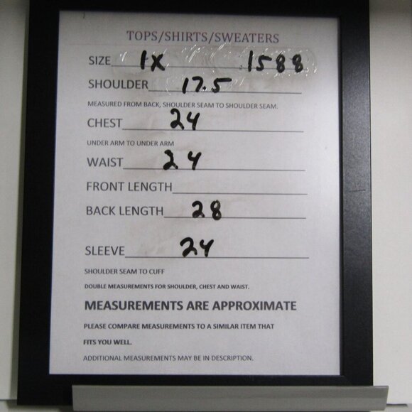 RALPH LAUREN JEANS CO 1X Chambray WESTERN Country Prairie Button Front Shirt - Picture 11 of 11